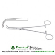 Mixter Dissecting and Ligature Forcep Right Angled - Longitudinally Serrated Stainless Steel, 26 cm - 10 1/4" 